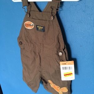 Boys Summer overalls 12m